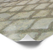 Farbenfrohe Citroen 2 CV Poster (Ecke)