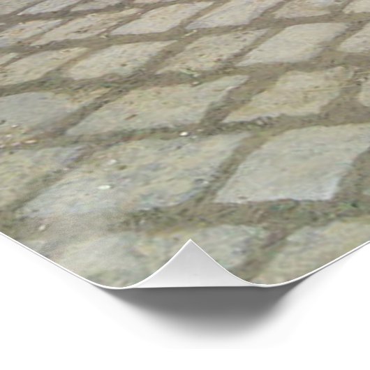 Farbenfrohe Citroen 2 CV Poster (Ecke)