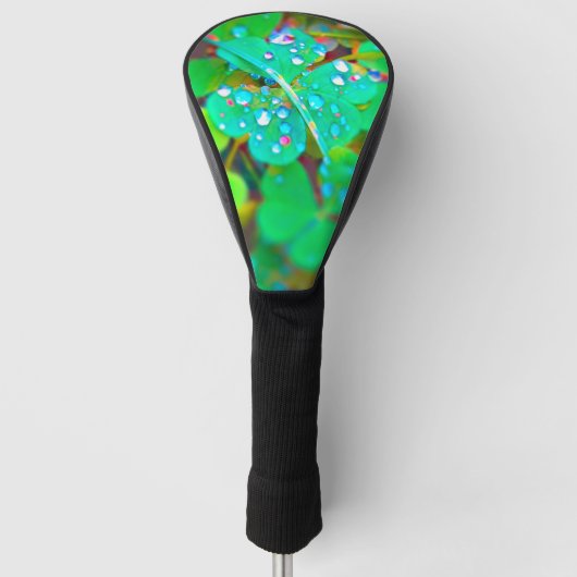 Farbenfrohe Cloud Orbs Golf Driver Club Abdeckung Headcover (Vorderseite)