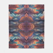 Farbenfrohe Cloud Pattern Fleece Gemütlich & stilv (Vorderseite)