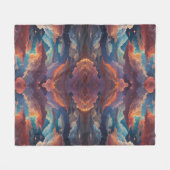 Farbenfrohe Cloud Pattern Fleece Gemütlich & stilv (Vorderseite (Horizontal))