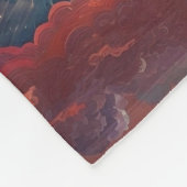 Farbenfrohe Cloud Pattern Fleece Gemütlich & stilv (Ecke)