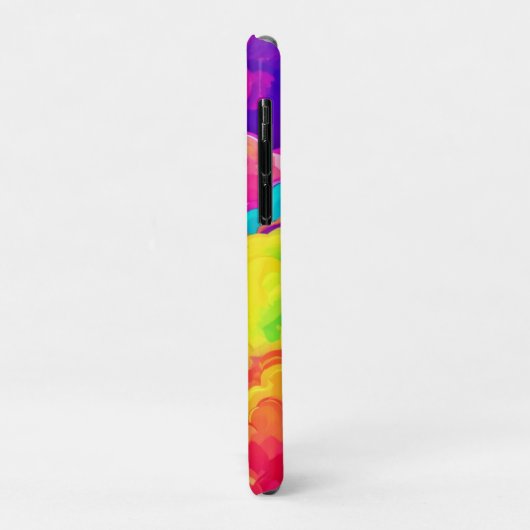 Farbenfrohe Cloudscape Art Case-Mate iPhone Hülle (Hinten/Links)