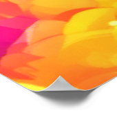 Farbenfrohe Cloudscape Art Poster (Ecke)