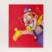 Farbenfrohe Clowngesicht Puzzle (Vertikal)