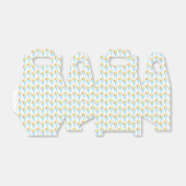 Farbenfrohe Cold Cone Dessert Geschenkschachtel (Ungefaltet)