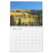 Farbenfrohe Colorado 2018 Kalender (Feb 2027)
