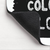 Farbenfrohe Colorado-Begrüßung Mousepad (Ecke)