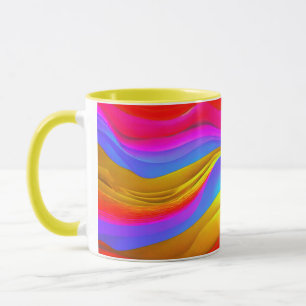 Farbenfrohe Combo-Tasse für digitales Design - Das Tasse