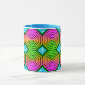 Farbenfrohe Combo-Tasse für digitales Design - per Tasse (Zentrum)