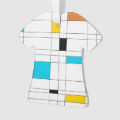Farbenfrohe, coole, trendige, moderne Illustration Ornament (Vorderseite)
