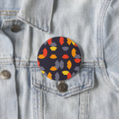 Farbenfrohe, coole, trendige, moderne, urbane Rund Button (Beispiel)