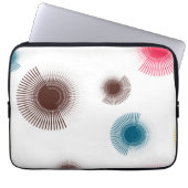 Farbenfrohe, coole, urbane Pinselstriche im Trend Laptopschutzhülle (Vorderseite)