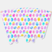 Farbenfrohe Cotton Candy Watercolor Muster Geschenkschachtel (Ungeklappt)