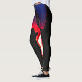 Farbenfrohe Cowboy Rainbow Fashion/Yoga-Leggings Leggings (Links)