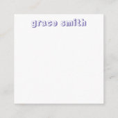 Farbenfrohe Crayons Mittagshinweise Begleitkarte (Rückseite)