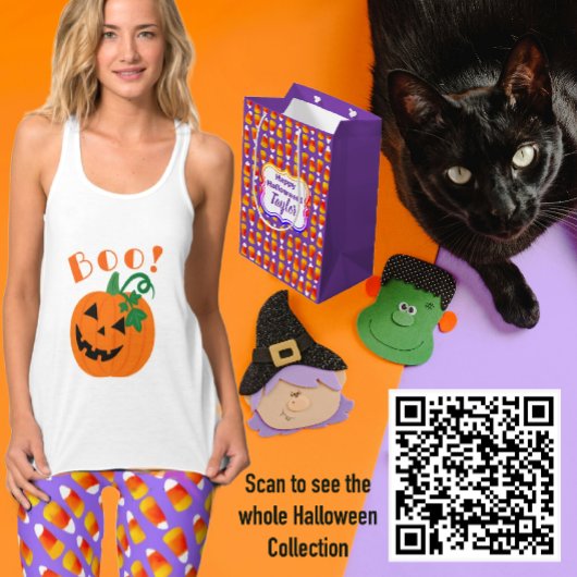 Farbenfrohe Crazy Candy Mais Halloween Leggings