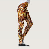Farbenfrohe Crazy Einzigartige Textur Leggings (Rechts)