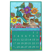 Farbenfrohe Critters Niedlich Fantasy Animals 2022 Kalender (Jan 2027)