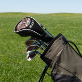 Farbenfrohe Cross Agnel Wings Freude Golf Headcover (In SItu)