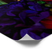 Farbenfrohe Crownely Lonely Princess Poster (Ecke)
