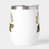 Farbenfrohe Cumberland Slide Turtle Monogram (Links)