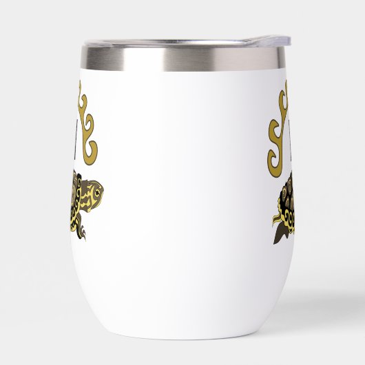 Farbenfrohe Cumberland Slide Turtle Monogram (Links)