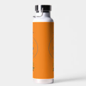 Farbenfrohe Cumberland Slide Turtle Monogram Trinkflasche (Rechts)