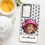 Farbenfrohe Cupcakes Skalierte Foto Samsung Galaxy Hülle<br><div class="desc">Dieses bunte,  lustige Design verfügt über ein Platzhalter-Foto mit Vorlagentext unten und ein Kuppelmuster oben. Personalisieren Sie den Vorlagentext,  und ersetzen Sie das Platzhalter-Foto durch das eigene. Ein quadratisches Foto funktioniert am besten. Eine tolle Geschenkidee zum Geburtstag,  Muttertag oder Weihnachten. Erhältlich in einer Vielzahl von Handy-Stilen.</div>