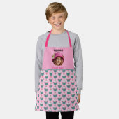 Farbenfrohe Cupcakes Skalierte Foto Schürze (Getragen)