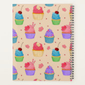 Farbenfrohe Cups Muster Planer (Rückseite)