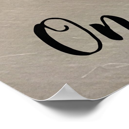 Farbenfrohe Curles Poster (Ecke)