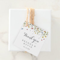 Farbenfrohe Dainty Wild Blume Kalligrafie Hochzeit