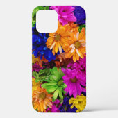 Farbenfrohe Daisies Floral Case-Mate iPhone Hülle (Rückseite)