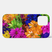 Farbenfrohe Daisies Floral Case-Mate iPhone Hülle (Rückseite (Horizontal))