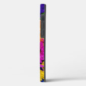 Farbenfrohe Daisies Floral Case-Mate iPhone Hülle (Rückseite / Links)