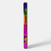 Farbenfrohe Daisies Floral Case-Mate iPhone Hülle (Rückseite / Links)