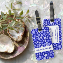 Farbenfrohe Daisis Muster Niedlichen fett blauer C