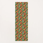 Farbenfrohe Daisy Blume Naturmuster Yogamatte (Vorderseite)