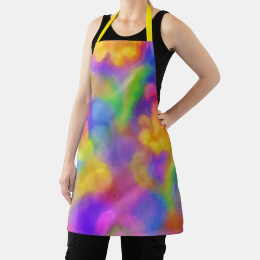 Farbenfrohe Dämpfe Schürze (InSitu)