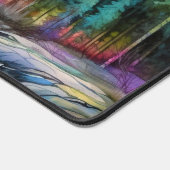 Farbenfrohe Darstellung der Wasserfarbe des nördli Schreibtischunterlage (Ecke)