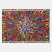 Farbenfrohe Decke (Vorderseite)