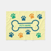 Farbenfrohe Decken für Haustiere (Vorderseite (Horizontal))