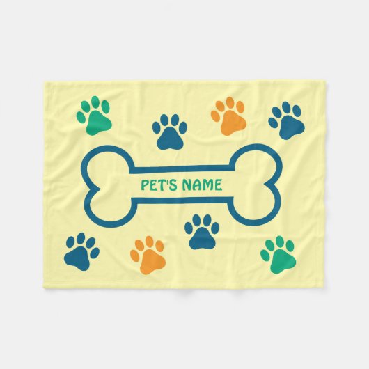 Farbenfrohe Decken für Haustiere (Vorderseite (Horizontal))