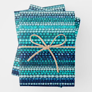 Farbenfrohe Deckenplatten Geschenkpapier Set