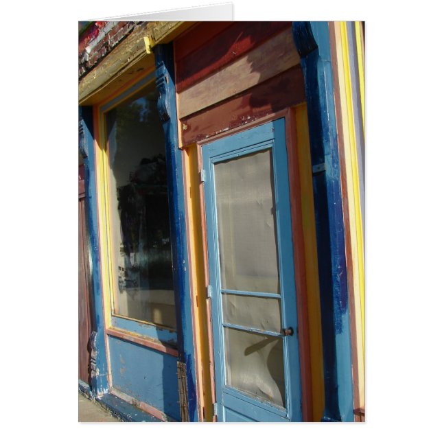 Farbenfrohe Deco Door (Vorne)