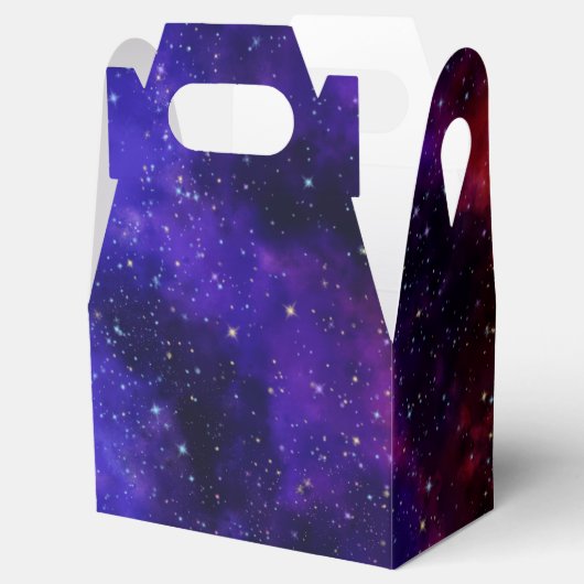 Farbenfrohe Deep Galaxy Geschenkschachtel (Geöffnet)