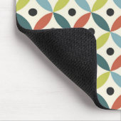 Farbenfrohe Dekoration aus dem Mittelalter Mousepad (Ecke)