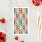 Farbenfrohe Dekoration aus dem Mittelalter Serviette (Beispiel)