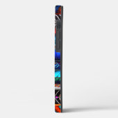 Farbenfrohe Dekoration Case-Mate iPhone Hülle (Rückseite / Links)